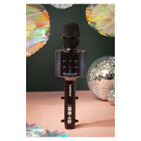 LENCO BMC-090 Karaoke-Mikrofon, schwarz