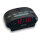 LENCO ICR-210 FM-Uhrenradio & Radiowecker. schwarz