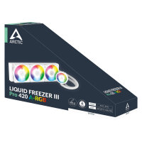 K Cooler Wasserkühlung Arctic Liquid Freezer III Pro 420 A-RGB (White)