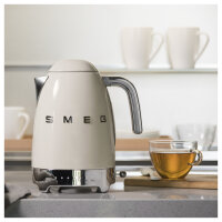 SMEG Wasserkocher 50s Style KLF04CREU, creme
