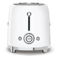 SMEG TSF02WHEU 4 Scheiben Toaster, weiß
