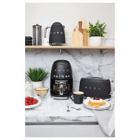 SMEG TSF01BLMEU Toaster Schwarz