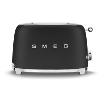 SMEG TSF01BLMEU Toaster Schwarz