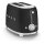 SMEG TSF01BLMEU Toaster Schwarz