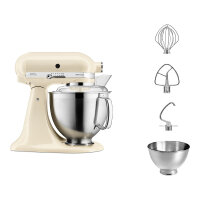 Kitchenaid 5KSM185PSEAC 4,8l Küchenmaschine, creme