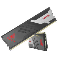 32 GB Patriot DIMM 7200 (2x 16 GB) Dual-Kit (schwarz, PVV532G720C34K, Viper Venom, INTEL XMP)