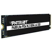 M.2 Patriot P400 Lite 1 TB (schwarz/wei, PCIe 4.0 x4, NVMe 1.4, M.2 2280)