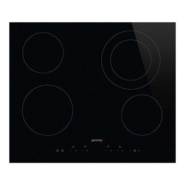 SMEG Elektro-Kochfeld SE364ETD bk
