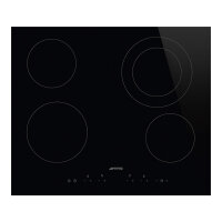 SMEG Elektro-Kochfeld SE364ETD bk