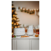 SMEG KLF03WHEU Elektrischer Wasserkocher, weiß