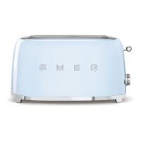SMEG TSF02PBEU Toaster 4 Scheiben Pastellblau