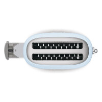 SMEG TSF02PBEU Toaster 4 Scheiben Pastellblau