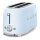 SMEG TSF02PBEU Toaster 4 Scheiben Pastellblau