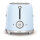 SMEG TSF02PBEU Toaster 4 Scheiben Pastellblau