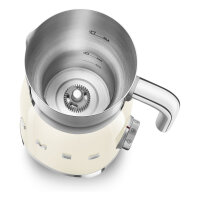 SMEG MFF11CREU Milchaufschüumer 50`s Style creme