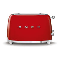 SMEG TSF01RDEU Toaster 2 Scheiben Rot