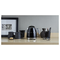 SMEG KLF05BLEU Mini Wasserkocher Schwarz