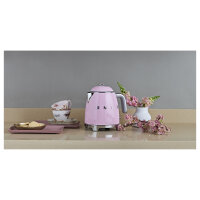 SMEG KLF05PKEU Mini Wasserkocher Rosa