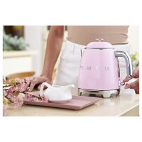 SMEG KLF05PKEU Mini Wasserkocher Rosa