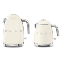 SMEG KLF05CREU Mini Wasserkocher Creme