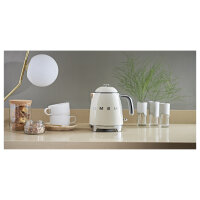 SMEG KLF05CREU Mini Wasserkocher Creme