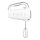 SMEG HMF01WHEU Handmixer im 50er Jahre Retro Design Creme