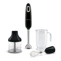 SMEG HBF03BLEU Stabmixer Noir