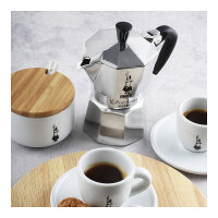 Bialetti Moka Express - silber - Aluminium - für 18 Tassen