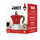 Bialetti Mokka-Kanne 0,2 l Moka Induktion rot