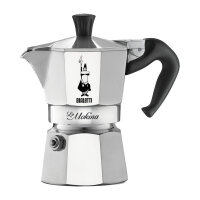 Bialetti Mokka-Kanne 0,4 l Moka Induktion Edelstahl -...