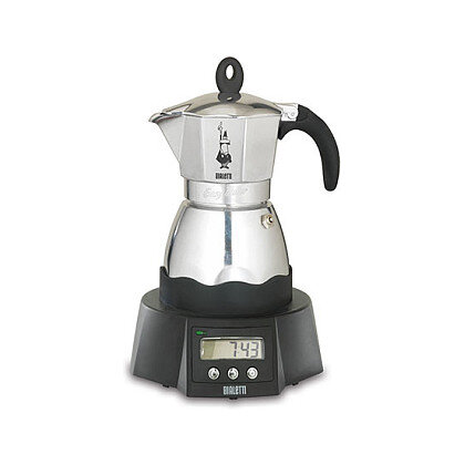 Bialetti Mokka-EASY TIMER Elektrische Mokkatasse Schwarz