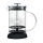 Bialetti Cappuccinatore Milchaufschäumer - für die Mikrowelle - silber/schwarz - Borosilikat-Glas - 500ml