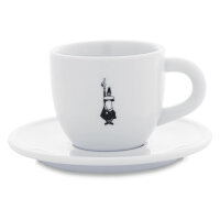 Bialetti Cappuccinotasse Istituzionale inkl. Untertasse -...
