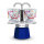 Bialetti Mini Express - Espressokocher-Set - blau + 2 Becher aus Arte Collection Kandinsky