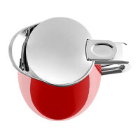 Emsa F4140300 Plaza Isolierkanne. 1 Liter. Rot