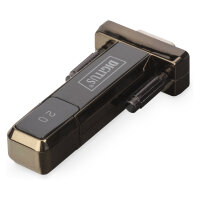 DIGITUS Adapter USB2.0/A -> seriell D-Sub9 St/St + 0.8m Kab retail