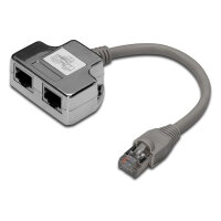Splitter Digitus RJ45 Cat5e 1->2