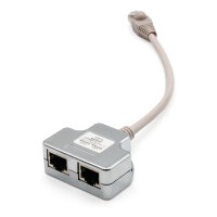 Splitter Digitus RJ45 Cat5e 1->2
