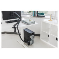 Kabelschlauch schwarz 5m
