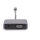 Adapter DIGITUS mini DP + VGA Adapter 20cm 4K/30Hz Silber Aluminium Gehäuse
