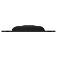 MANHATTAN Mauspad Schaumstoff mit Handballenauflage schwarz retail