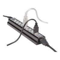 MANHATTAN USB-HUB 10-Port USB 2.0 Desktop Hub schwarz