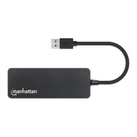MANHATTAN 4-Port USB 3.2 Gen 1 Hub USB-A St./ 4x A-Buchse