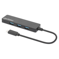 MANHATTAN 4-Port USB 3.2 Gen 1 Hub C-Stecker auf 4x A-Buchse