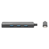 MANHATTAN 4-Port USB 3.2 Gen 1 Hub C-Stecker auf 4x A-Buchse