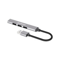 MANHATTAN 4Port USB-A Hub 3x480Mbit/s 1xGbit/s USB-A Stecker