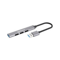 MANHATTAN 4Port USB-A Hub 3x480Mbit/s 1xGbit/s USB-A Stecker