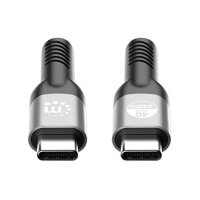 MANHATTAN USB4 USB-C Stecker/Stecker Kabel 240W 40G 8K 1m
