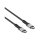 MANHATTAN USB4 USB-C Stecker/Stecker Kabel 240W 40G 8K 1m