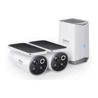 Baseus Security S1 Pro Outdoor Dual 3K 2-Cam Kit (weiß)